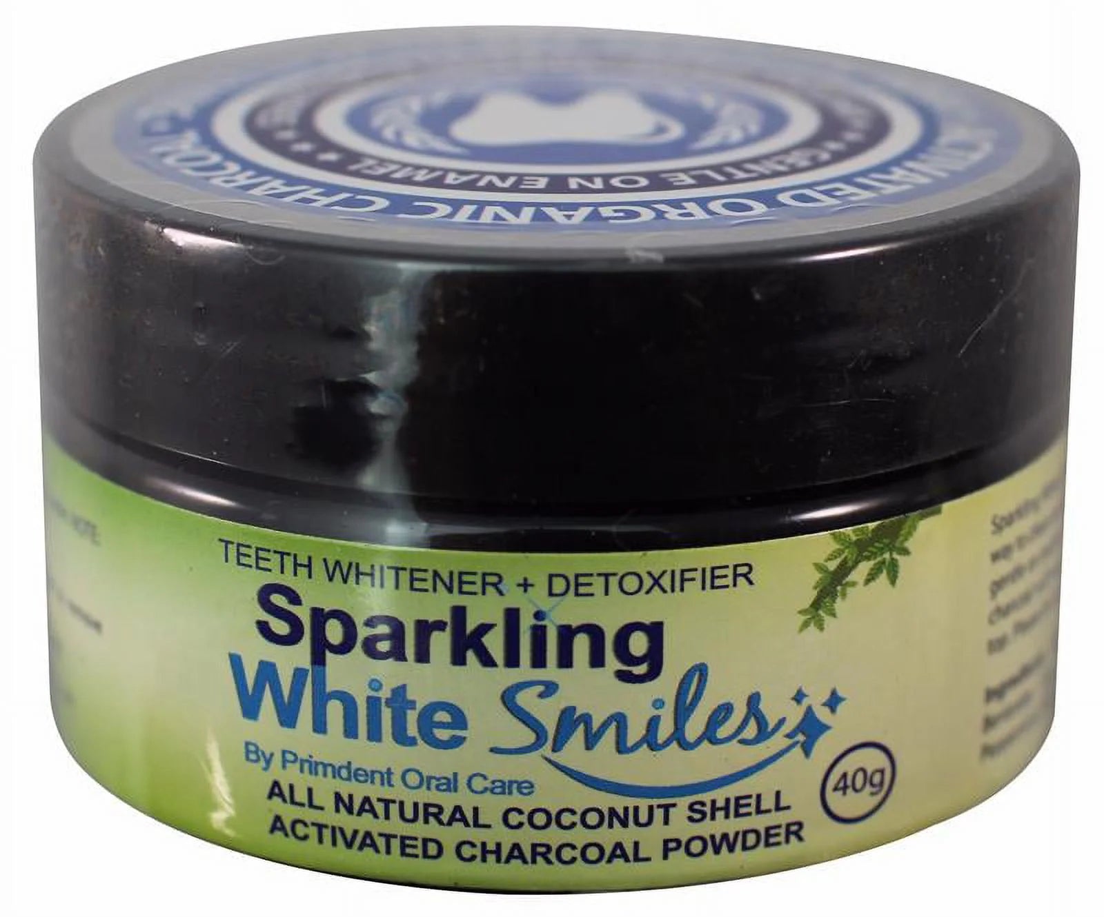 Activated Charcoal Powder for Natural Teeth Whitening, Cleaning and Detoxifying - Coconut Shell Activated Charcoal - Natural Teeth Whitener - for a Healthy Smile