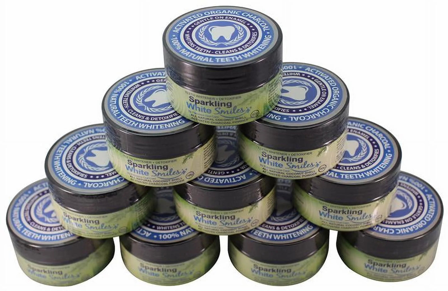 Activated Charcoal Powder for Natural Teeth Whitening, Cleaning and Detoxifying - Coconut Shell Activated Charcoal - Natural Teeth Whitener - for a Healthy Smile